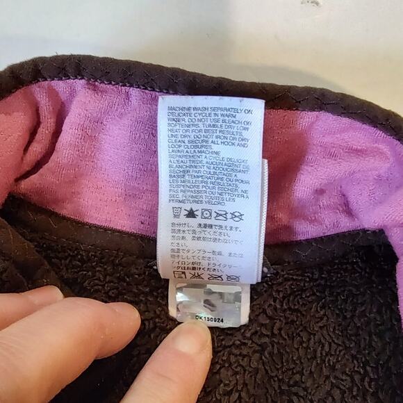 The North Face Brown Fuzzy Plush Quarter Zip Pullover Size Medium - Picture 4 of 9